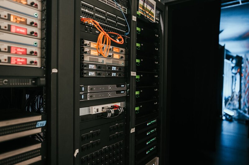 Server rack representing modern database infrastructure