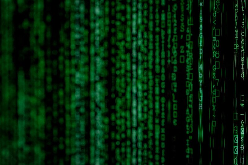 Abstract digital cryptography pattern representing zero-knowledge proof technology